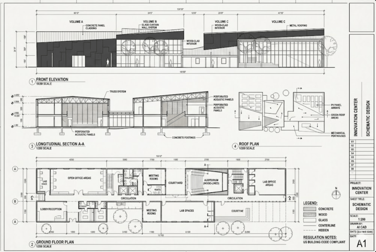 Innovation Center — Schematic&nbsp;Design