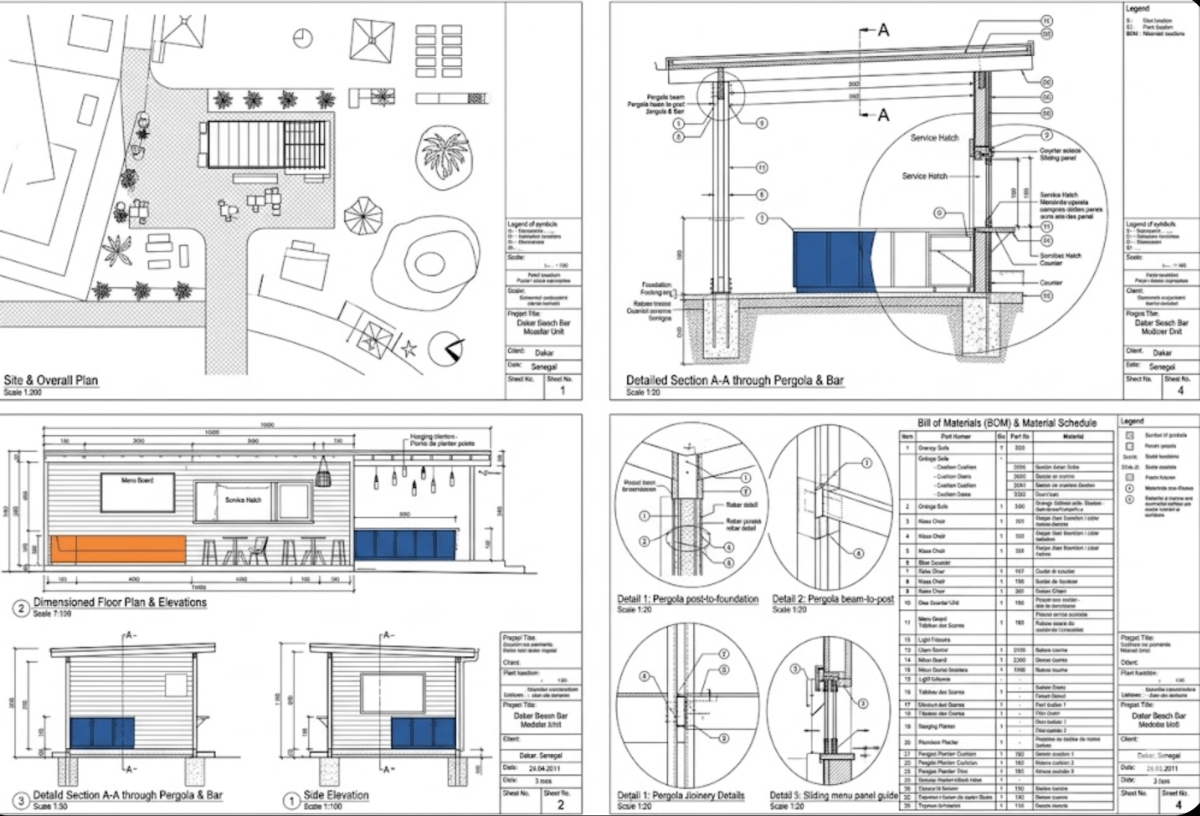Beachside Bar & Pergola — Dakar,&nbsp;Senegal