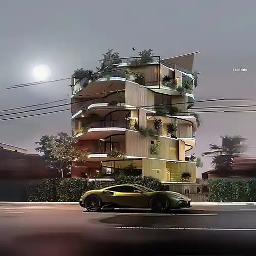 Spantone architecture, Dakar