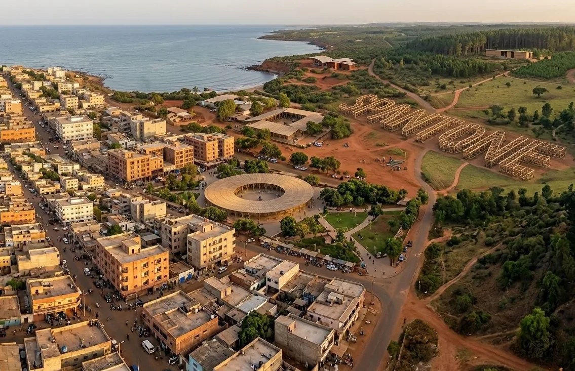 Spantone architecture, Dakar